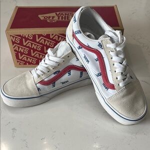 Old Skool Vans - True White
